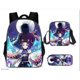 thumbnail image 1 of Mochila Dem@@2on Slayer, juego de 3 piezas: mochila para portátil con estuche para lápices y bolsa para el almuerzo., 1 of 5
