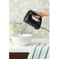 thumbnail image 2 of Mainstays 5-Speed Corded Hand Mixer Black with 2 Beaters, New, 2 of 5