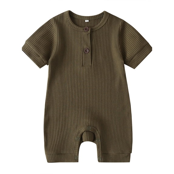 Dewadbow Newborn Baby Boy Girl Knitted Romper Jumpsuit One-Pieces Clothes