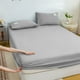 thumbnail image 5 of Sábana Ajustable para Colchón Lmz250326002 | Tamaño Matrimonial 200 X 180 X 30 Cm | Protector de Cama Antideslizante | Microfibra de Poliéster Cepillada Suave y Transpirable | Resistente Al Encogimie, 5 of 6