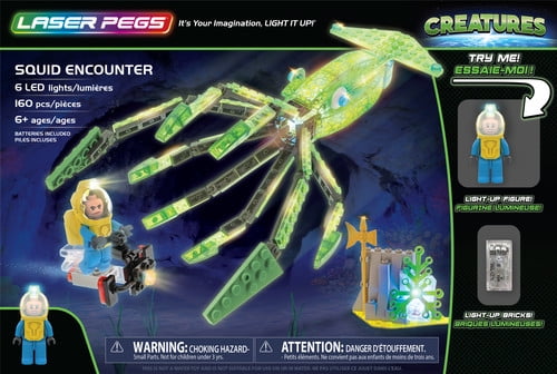 Laser Pegs Squid Encounter - Walmart 