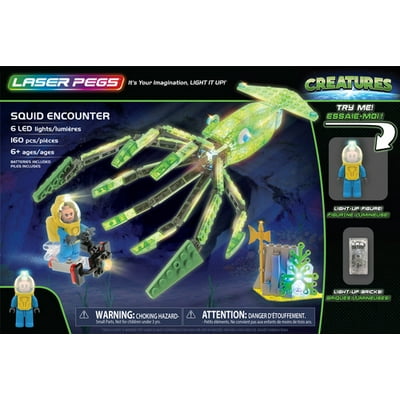 Laser pegs sales squid encounter