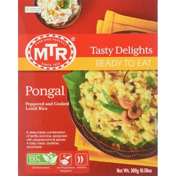MTR Ready To Eat Pongal 300 gms - Instant Meal