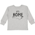 thumbnail image 3 of Inktastic It's Home- State of North Carolina Outline Boys or Girls Long Sleeve Toddler T-Shirt, 3 of 5