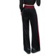 thumbnail image 4 of Txlixc Pantalones de terciopelo de piernas anchas para mujeres, pantalones elásticos casuales de cintura alta y ancha Txlixc  moda, 4 of 5