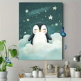 thumbnail image 4 of Cute Penguin Canvas Wall Art， Perfect for Bedroom， Living Room， Nursery， Office， and Bathroom Decor., 4 of 8