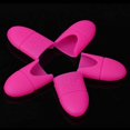 thumbnail image 3 of 10x Limpiador De Tapas De Removedor De Esmalte De Uñas Silicona Flexible Empapa La Almohadilla De Envoltura Sunnimix mujeres removedor de uñas, 3 of 7