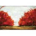 thumbnail image 2 of Pearce, Allison 24x17 Gold Ornate Wood Framed with Double Matting Museum Art Print Titled - Red Glory, 2 of 4