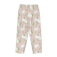thumbnail image 5 of Naloa Rabbit Print Women’s Ultra-Soft Comfy Pajama Lounge Pants with Pockets & Drawstring, 5 of 8
