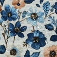 thumbnail image 5 of Autua Flowers Arts Crafts Washable Shower Curtain Set with Hooks 60"x72, 5 of 7