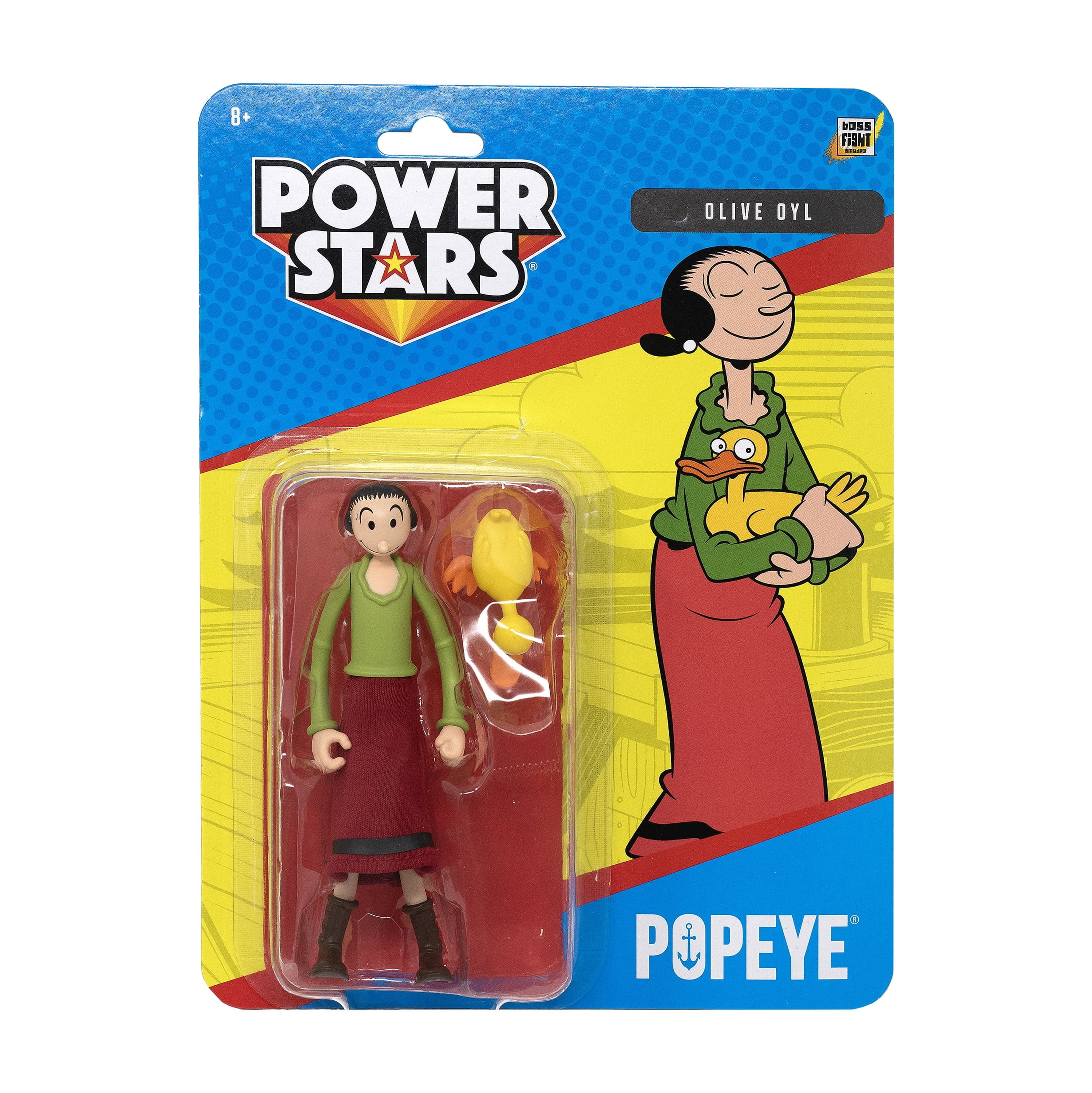 Boss Fight Studio Power Stars Olive Oyl Action Figure
