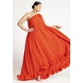 thumbnail image 4 of ELOQUII Women's Plus Size Dramatic Ruffle Gown, 4 of 6
