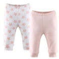 thumbnail image 3 of The Peanutshell Washable Floral Stars Cotton, Pants Girl's Size Newborn, 3 of 7