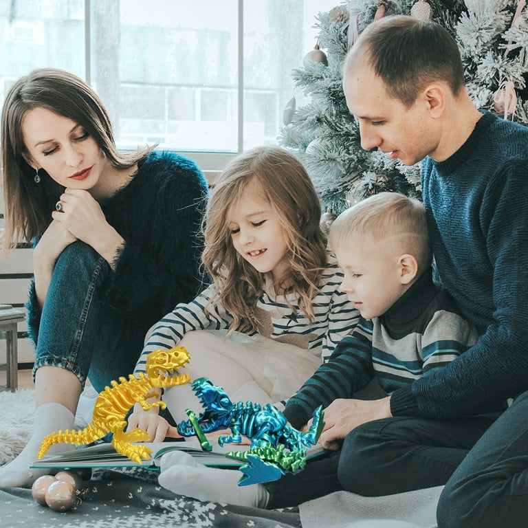 Genu00e9rico Brainrot Dinosaur Nuclear Figure - Articulated Design 14 X 17