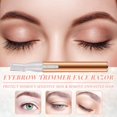 thumbnail image 3 of CHOK Electric Eyebrow Trimmer Eyebrow Hair Remover   Electric Razor Painless Eyebrows Removal-Pink, 3 of 6