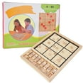 thumbnail image 2 of Number Toy, Practical Easy Operation Number Board Game, No Burr Exquisite Wooden Children Beginner Adults For Teens Learners, 2 of 8