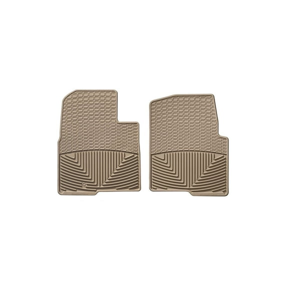 WeatherTech All-Weather Floor Mats compatible with 2009-2009 Ford F-150 - 1st Row (Driver & Passenger), Tan