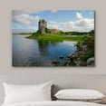 thumbnail image 3 of HFDF Canvas Prt Wall Art View of Dunguaire Castle Galway Ireland Nature Wilderness Photography Realism Chic Scenic Colorful Rustic Ultra for Livg Room, Bedroom, Office - 24x20inch Framed, 3 of 5