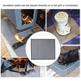 thumbnail image 4 of Emergency Fire Blanket Fiberglass, Fireproof Cloth Cookout BBQ Insulation Pad Fire Suppression Blankets High Temperature Resistance for Fire Escapes or Fire Rescues[S], 4 of 9