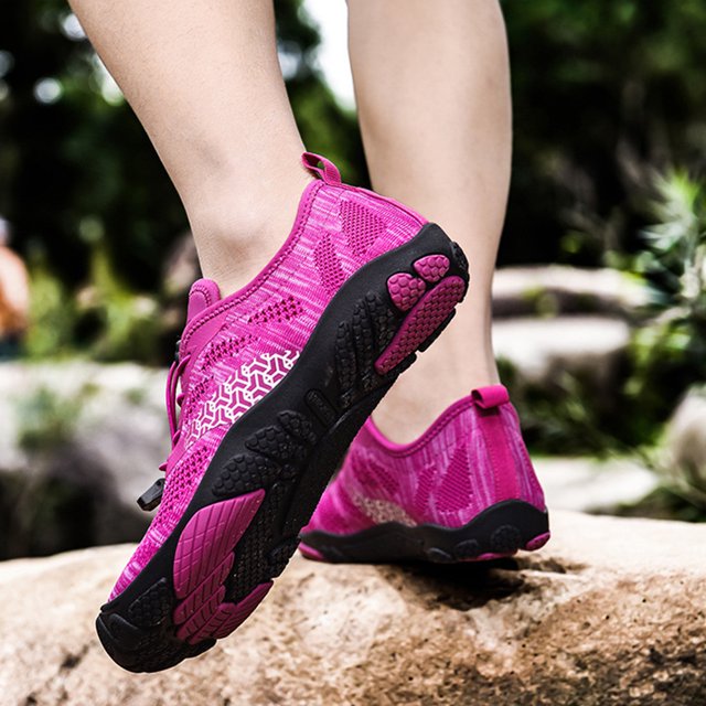 Zapatos de buceo transpirables Zapatos de vadeo para senderismo en el lago (purple46) Likrtyny Tenis De Mujer Tenis De Hombre