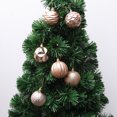 thumbnail image 3 of EeaseMX 12 bolas navideñas de 6 cm para árbol de Navidad, decoración colgante para casa, fiesta, boda (doradas), 3 of 7