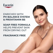 Eucerin Advanced Repair Cleansing Body and Face Cleanser for Normal to Dry, Sensitive Skin, 16.9 fl oz Bottle