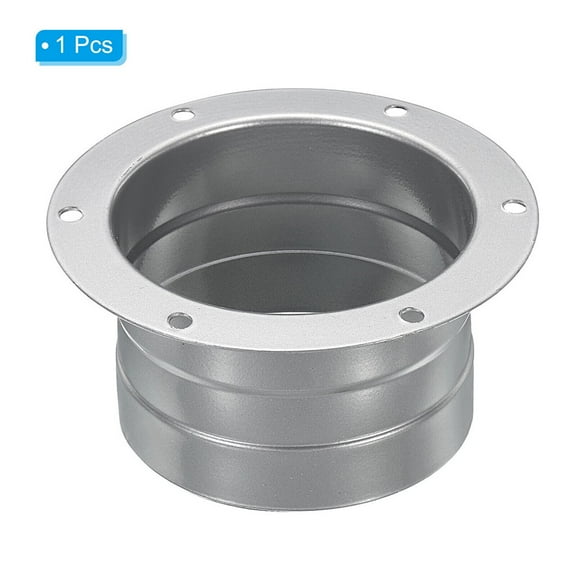 3 Inch Duct Connector Flange Metal Straight Pipe Exhaust Hose Flange