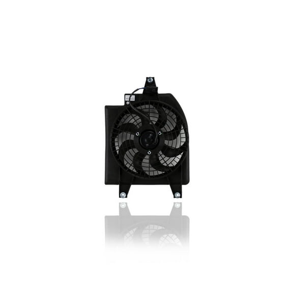 A-C Condenser Fan Assembly - Cooling Direct Compatible/Replacement for '03-05 Kia Rio Sedan Cinco/RXV - 97730FD000