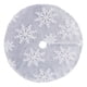 thumbnail image 2 of Ganfancp Christmas Tree Skirt Knitting Tree Skirt Apron Surface Knitting Snowflake Christmas Tree Skirt Snowflake Tree Skirt Christmas Decoration Ofertas y Liquidaciones Falda para Árbol de 90 Cm X 1, 2 of 5