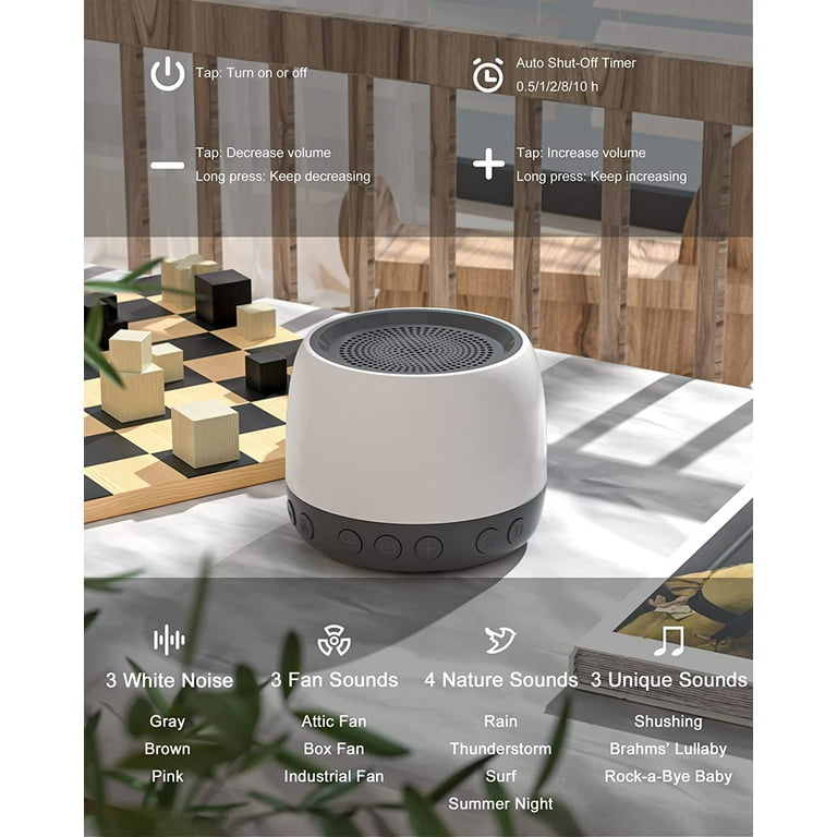 White Noise Machine,white Noise Machine, With 16 Natural Sounds