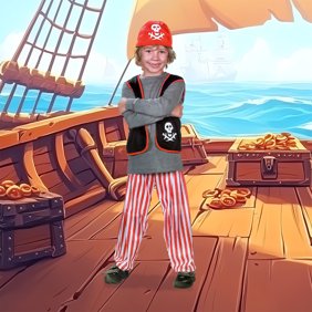Northlight Pirate Boy Halloween Children's Costume - Medium