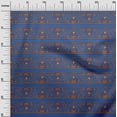 thumbnail image 2 of oneOone Polyester Lycra Fabric Floral Block Print Fabric BTY 56 Inch Wide, 2 of 4