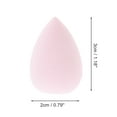 thumbnail image 2 of Unique Bargains 10 Pcs Mini Face Makeup Sponge for Bedrooms Pink Hydrophilic Non-latex, 2 of 5