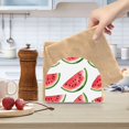 thumbnail image 2 of Yayeee Napkin Holder for Table Set of 2 Kitchen Paper Tissue Organization, White Watermelon, 2 of 8
