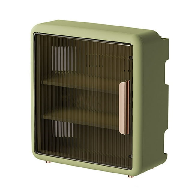 CSChome Boîte de Rangement pour Routeur Wi-Fi Boîte de Rangement Sans Perçage Forte Capacité de Charge Étagère Murale Multi-Couches Fournitures Ménagères