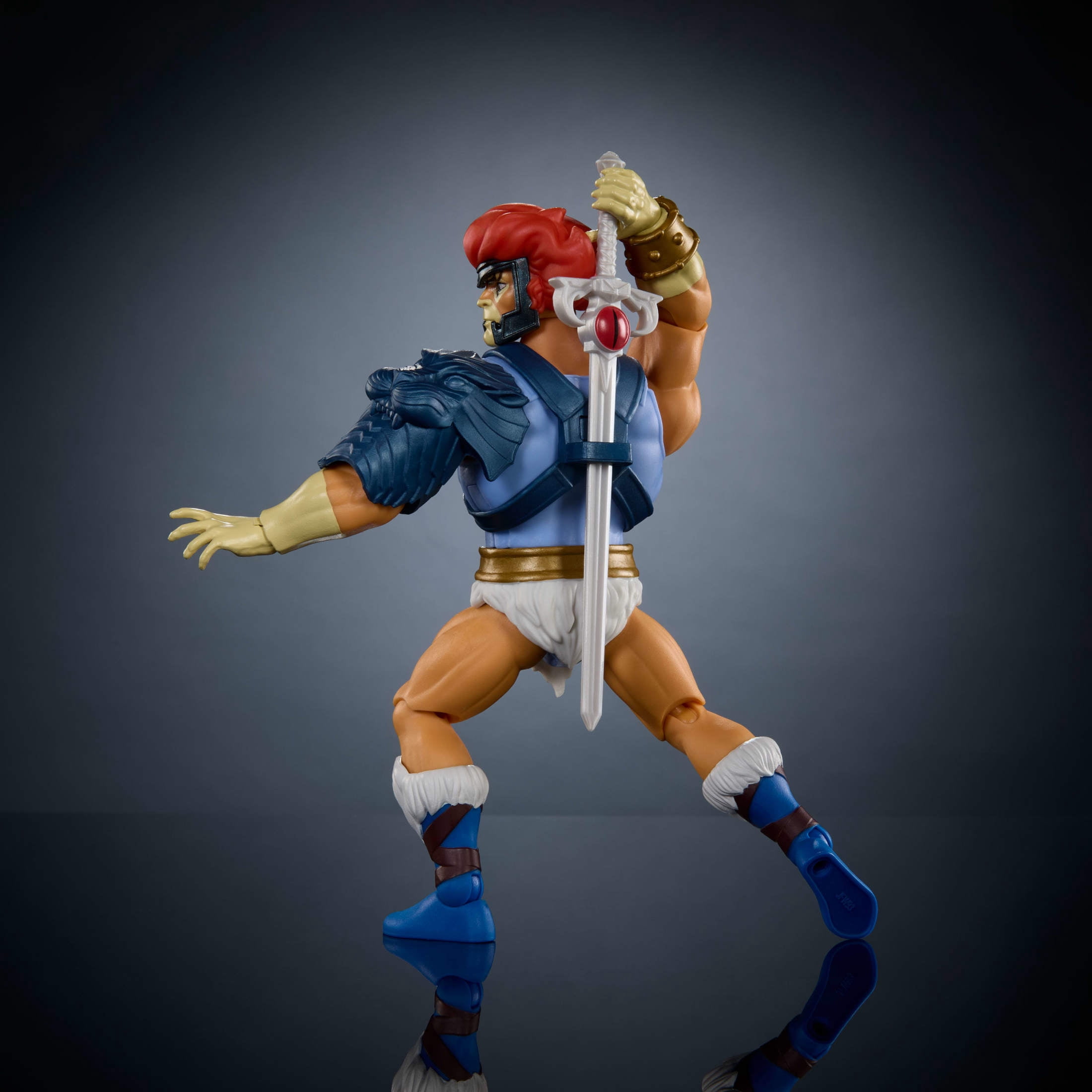 Masters of the Universe Origins & ThunderCats Lion-O Action Figure, 1980s Posable Crossover Toy