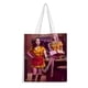 thumbnail image 1 of Broke Girls Bolso de tela con estampado de lienzo para mujer, bolsa de compras reutilizable y estética, con cremallera interior, regalo para mujer, 35 × 40 cm., 1 of 6
