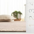 thumbnail image 4 of SAFAVIEH Natural Fiber Corine Solid Area Rug, Grey, 6' x 9', 4 of 10