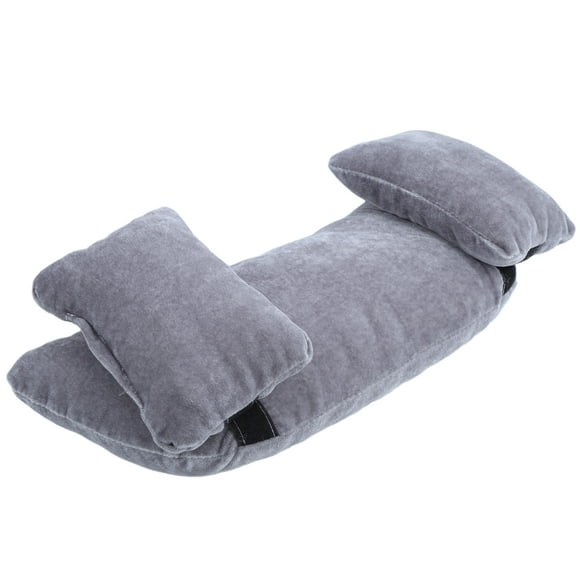 Accesorios de fotografía recién nacido terciopelo bebé posando almohada suave sesión de fotos estudio posicionador gris
