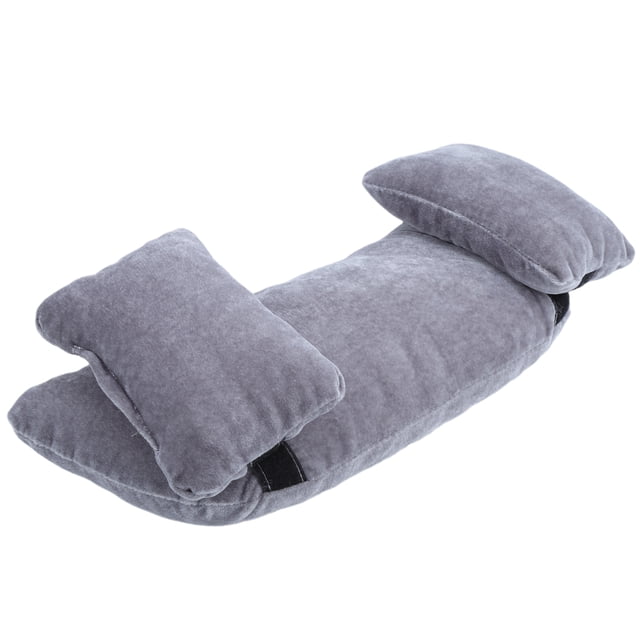 Accesorios de fotografía recién nacido terciopelo bebé posando almohada suave sesión de fotos estudio posicionador gris