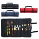 thumbnail image 3 of Carrete Con Asa, Bolsa De Herramientas Tipo Rollo De Carrete Multiusos, Organizador De Herramientas De Lona Portátil Para Electricistas, Mecánicos O Manitas Methold HA043906-03, 3 of 6