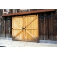 thumbnail image 2 of Richelieu 320-R 9-3/16" Long Heavy Duty Hinged Hasp - Black, 2 of 2