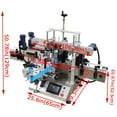 thumbnail image 5 of Double Sided Automatic Labeling Machine Desktop Adhesive Sticker Labeling Machine, 5 of 16