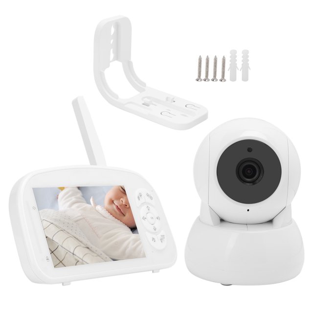 Cámara de vigilancia para bebés, cámara de seguridad inalámbrica para monitor de bebés de alta definición Cámara de seguridad para bebés diseñada por expertos