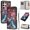 G, variant on Allytechgroup Flip Case for Samsung Galaxy S25 Ultra with Lanyard, PU Leather Wallet Bumper with Credit Card Slot RFID Blocking Shockproof Full Body Protective Cover for Samsung Galaxy S25 Ultra, G