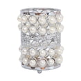thumbnail image 2 of Organizador de cosméticos shamjiam Portaescobillas decorativa Plata Soporte para brochas de maquillaje, 2 of 9