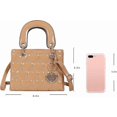 thumbnail image 2 of Purses and Handbags for Women Shiny Patent Ladies PU Leather Fashion Top Handle Satchel Shoulder Crossbody Totes Bags, 2 of 4