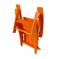 thumbnail image 7 of WestinTrends Ashore All-Weather Poly Lumber Adirondack Chairs, Foldable Modern Farmhouse Design, Outdoor Patio Seating, Set of 8, Orange, 7 of 7