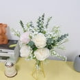thumbnail image 4 of 18pcs Babys Breath Eucalyptus Leaves Bouquet Gypsophila Artificial Flowers and Faux Greenery for Home Decor, 4 of 4