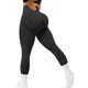 thumbnail image 1 of Las polainas deportivas de la compresión de las mujeres, pantalones opacos de la yoga del extremo del scrunch, 1 of 4